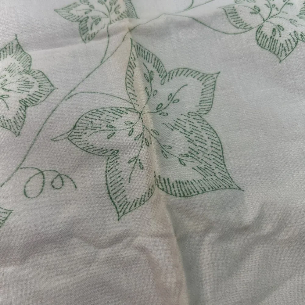 Vintage Vogart Original Pillow Case To Embroider 42x36” Hong Kong NOS